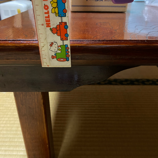 座卓 木目 4