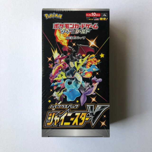 ポケモンカード　シャイニースターv  1BOX 新品未開封　シュリンク付き