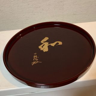 漆塗り小盆(テーブル用品)