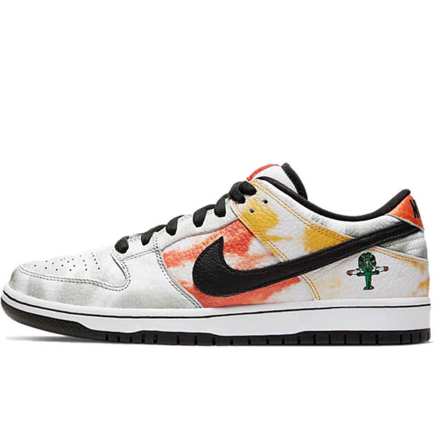 靴/シューズNike SB Dunk Low Raygun Tie-Dye White