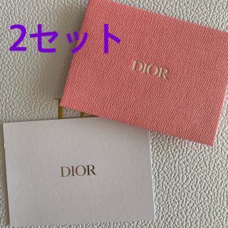 ディオール(Dior)のDIOR カード　封筒　ギフト　ラッピング　スプリング　最新(ラッピング/包装)