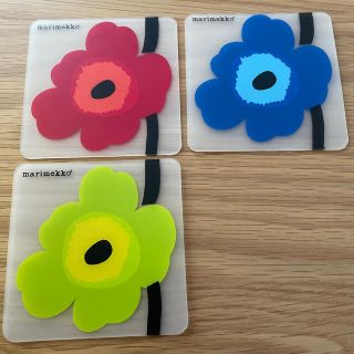 マリメッコ(marimekko)のマリメッコ　コースター　3枚セット(その他)