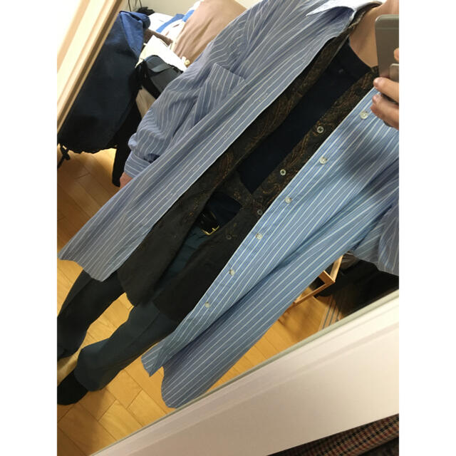 Marvine Pontiak Shirt Makers ロングシャツ