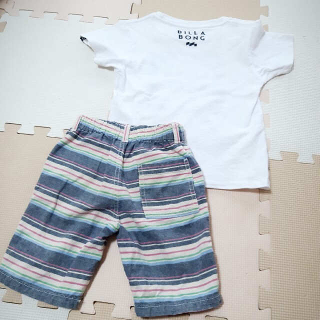 billabong(ビラボン)のBILLABONG Tシャツ & ハーフパンツ キッズ/ベビー/マタニティのキッズ服男の子用(90cm~)(Tシャツ/カットソー)の商品写真