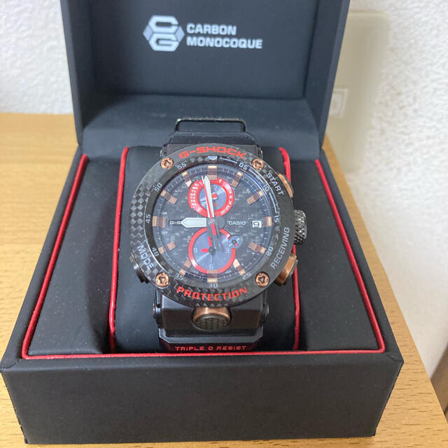 腕時計(アナログ)G-SHOCK GWR-B1000X-1AJR グラビティマスター　赤