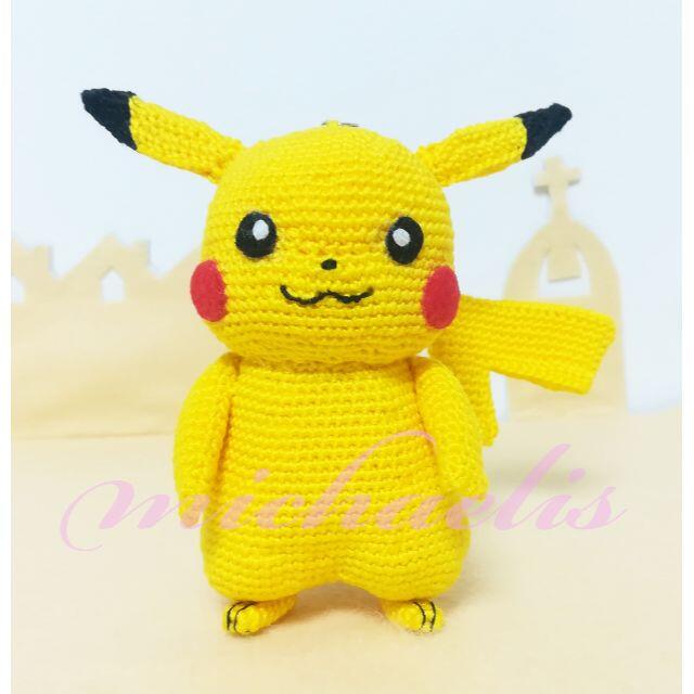 ピカチュウのあみぐるみストラップの作り方の通販 By ミカエリス ラクマ ピカチュウのあみぐるみストラップの作り方の通販 By ミカエリス ラクマ