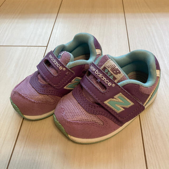 New Balance(ニューバランス)の【New Balance】996 ベビースニーカー　12.5センチ キッズ/ベビー/マタニティのベビー靴/シューズ(~14cm)(スニーカー)の商品写真