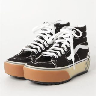 ヴァンズ(VANS)のVANS  Sk8-Hi Stacked 厚底 完売品　美品(スニーカー)