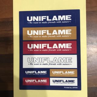 ユニフレーム(UNIFLAME)のUNIFLAME ステッカー　(その他)