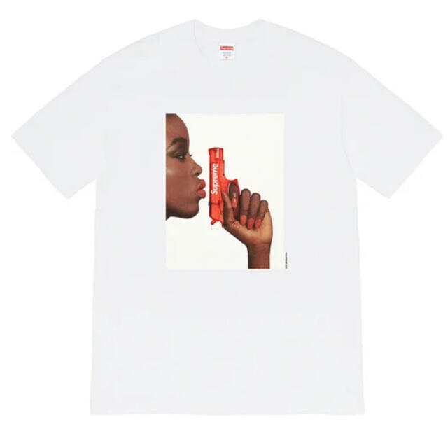 Supreme Water Pistol Tee ホワイト　Lサイズ