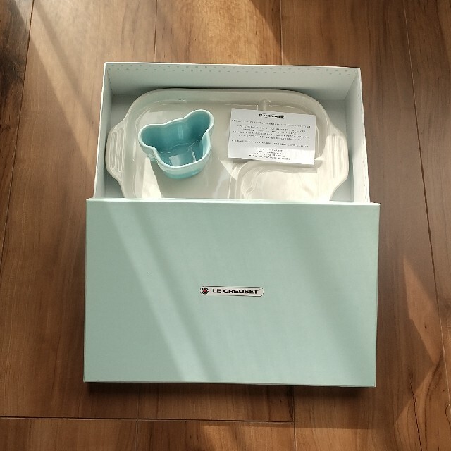 LE CREUSET(ルクルーゼ)のLE CREUSET 子供用食器 男の子 キッズ/ベビー/マタニティの授乳/お食事用品(離乳食器セット)の商品写真