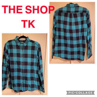 ザショップティーケー(THE SHOP TK)のTHE SHOP TK ギンガムチェックシャツ(シャツ)