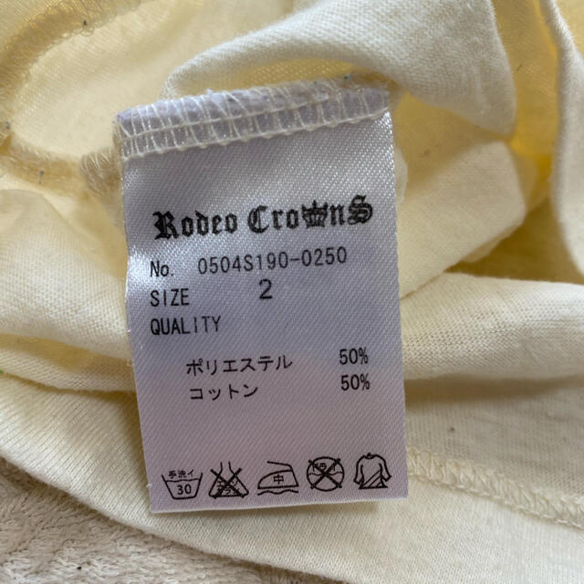 RODEO CROWNS(ロデオクラウンズ)のロデオクラウンズ　ラグランTシャツ レディースのトップス(Tシャツ(長袖/七分))の商品写真