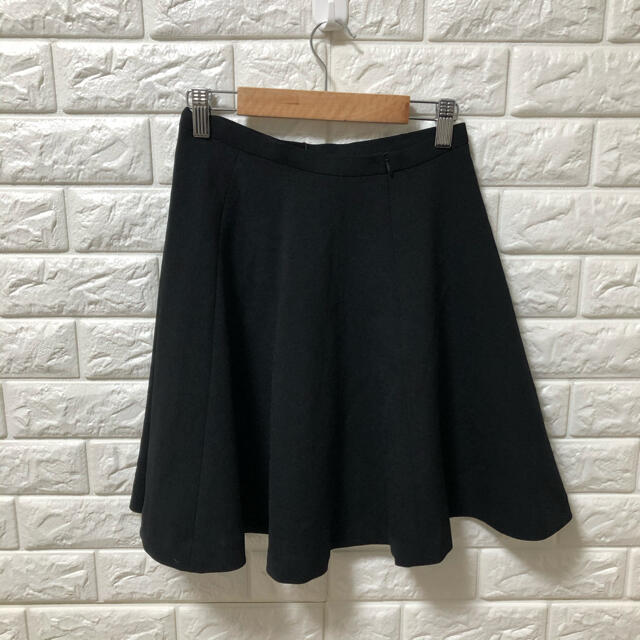 AULA AILA(アウラアイラ)のAULAAILA スカート ブラック レディース レディースのスカート(ひざ丈スカート)の商品写真