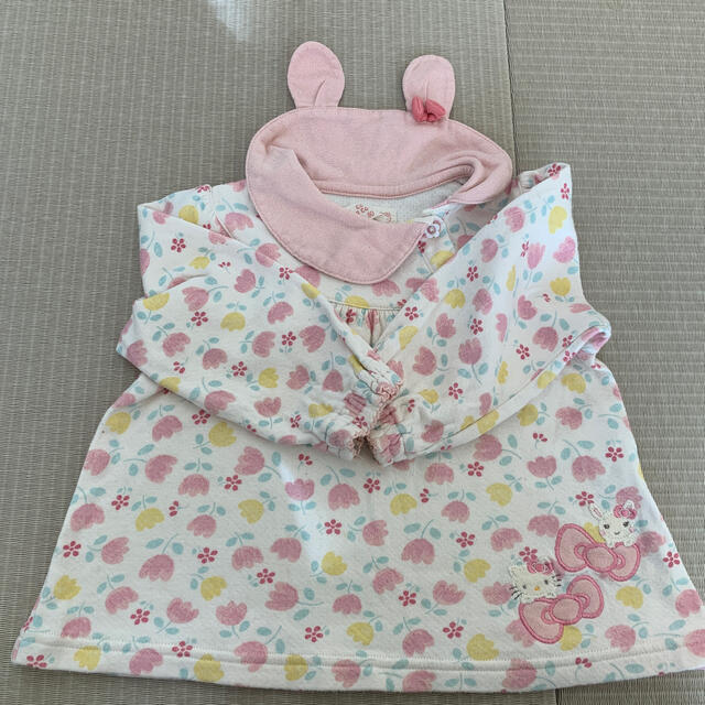 coeur a coeur(クーラクール)のもりのくま様専用　クーラクール　キティコラボ　80 キッズ/ベビー/マタニティのベビー服(~85cm)(Ｔシャツ)の商品写真