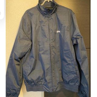 ステューシー(STUSSY)の STUSSY Plaid Track Jacket 美品 サイズM(ナイロンジャケット)