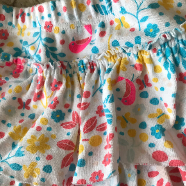 PETIT BATEAU(プチバトー)のプチバトー　フリルスカート　3ans 95 キッズ/ベビー/マタニティのキッズ服女の子用(90cm~)(スカート)の商品写真