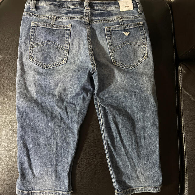 ARMANI JUNIOR(アルマーニ ジュニア)のARMANI JUNIOR 10A デニムパンツ　ハーフパンツ キッズ/ベビー/マタニティのキッズ服女の子用(90cm~)(パンツ/スパッツ)の商品写真