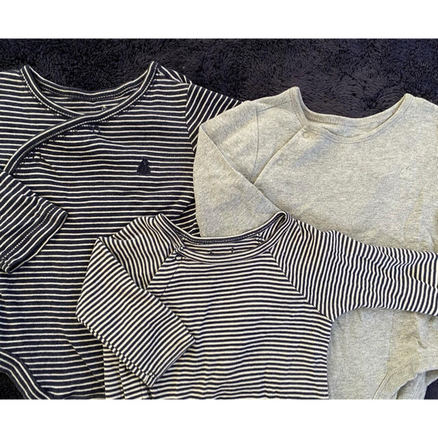 babyGAP(ベビーギャップ)のbabygap  前開きロンパース70 キッズ/ベビー/マタニティのベビー服(~85cm)(肌着/下着)の商品写真