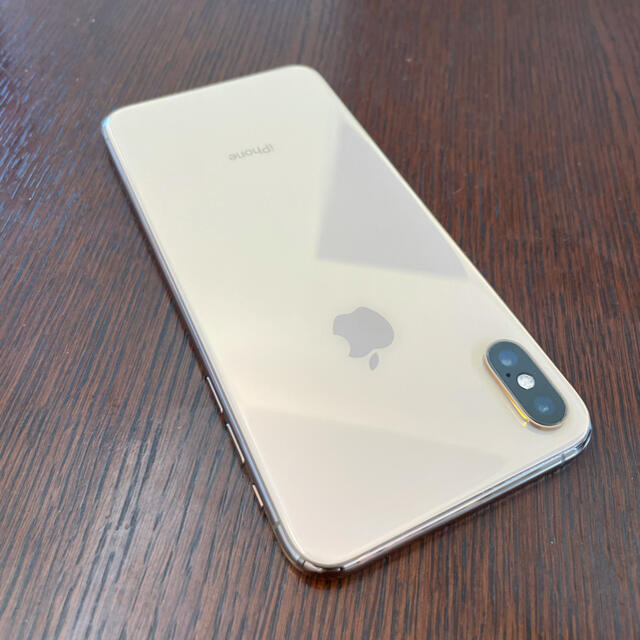 iPhone XS Max ゴールド simフリー ケース2個付き iPhone XS Max ゴールド simフリー ケース2個付き