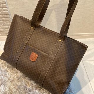 オールドセリーヌ　CELINE マカダムトートバッグ