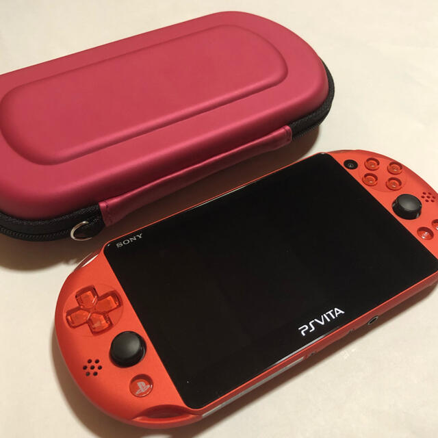 psvita本体+収納ケース - 携帯用ゲーム機本体 PlayStationVita 本体+ケース