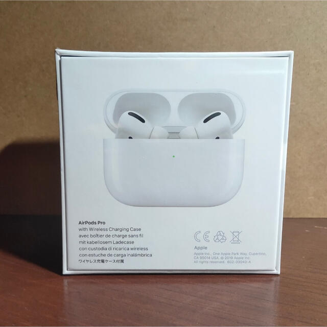 【新品国内正規保証未開始】AirPodsProエアーポッズ プロ 本体 最新