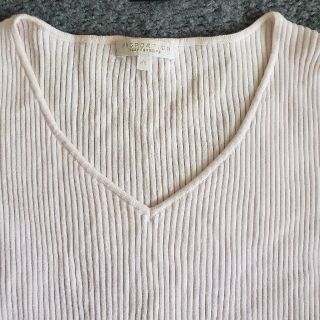 プロポーションボディドレッシング(PROPORTION BODY DRESSING)のVネック リブ カットソー(カットソー(長袖/七分))