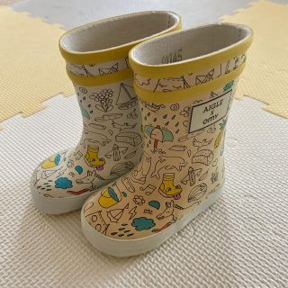 エーグル(AIGLE)のAIGLE × omy レインブーツ　日本サイズ11cm/ヨーロッパサイズ19(長靴/レインシューズ)