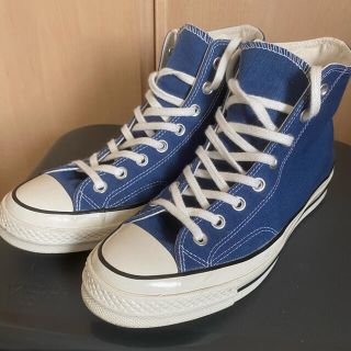 コンバース(CONVERSE)のconverse コンバース チャックテイラー ct70 青  26.5(スニーカー)