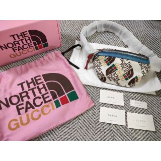 グッチ(Gucci)のGUCCI ✕ THE NORTH FACE グッチ ノースフェイス バッグ(ウエストポーチ)