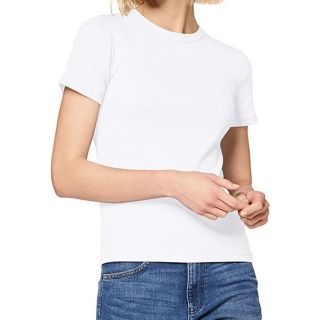 プチバトー(PETIT BATEAU)のプチバトーレディースTシャツホワイトxs(Tシャツ(半袖/袖なし))