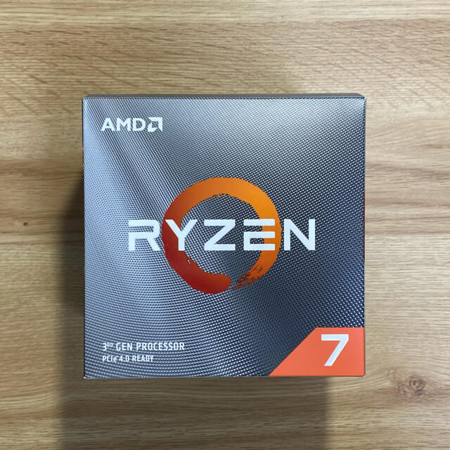 PCパーツAMD RYZEN 7 3700X 国内正規品