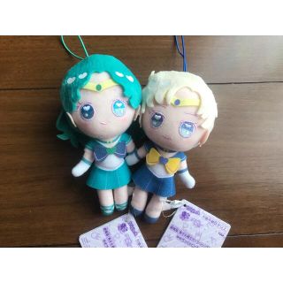 ウラヌス&ネプチューン　ゆめちっく☆どーる　セーラームーンぬいぐるみマスコット(ぬいぐるみ)