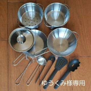 イケア(IKEA)のIKEA おままごとキッチン 調理器具 10点(知育玩具)