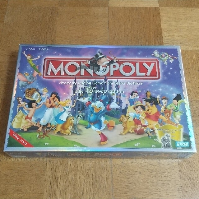 Disney(ディズニー)の【美品】ディズニー モノポリー ボードゲーム エンタメ/ホビーのテーブルゲーム/ホビー(その他)の商品写真