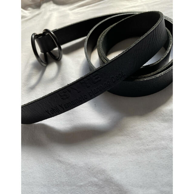 S’YTE Cow Leather25mm Long Ring Belt