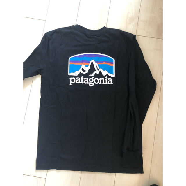 patagonia(パタゴニア)のパタゴニア 長袖 フィッツロイホライゾンズレスポンシビリティー黒 メンズのトップス(Tシャツ/カットソー(七分/長袖))の商品写真