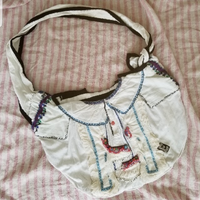 無料発送 mina エバゴスebagos×GASA別注バッグ/1点モノ - perhonen ハンドバッグ 無料発送 mina エバゴスebagos×GASA別注バッグ/1点モノ - perhonen ハンドバッグ