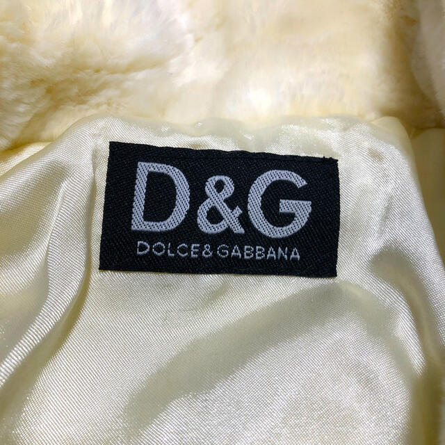 D &G◇ドルチェ&ガッバーナボアブルゾン◇ドルガバ白ファー | distrasa