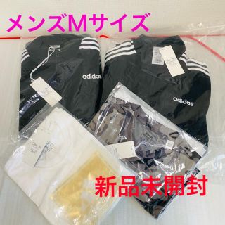 アディダス(adidas)のadidas 福袋2021 メンズMサイズ　Tシャツ　上下ジャージ新品未開封　(ジャージ)