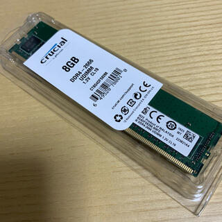 デスクトップメモリー DDR4-2666 8GB CT8G4DFS8266(PCパーツ)