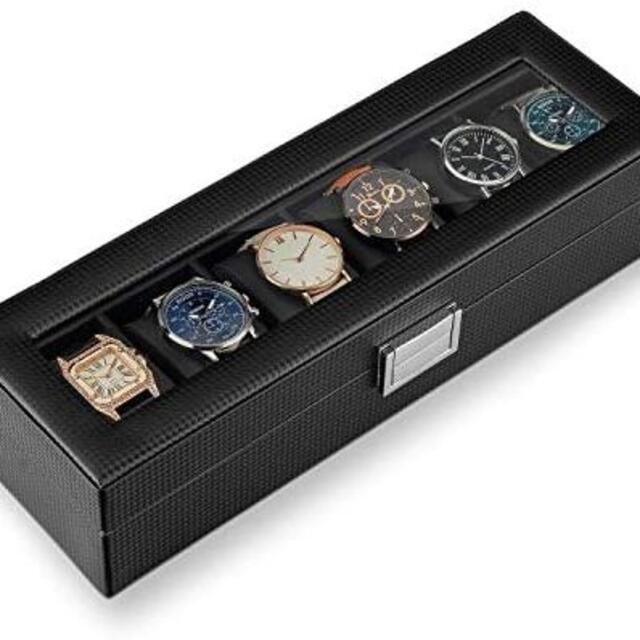 時計ケース 6本 腕時計 ケース 高級 時計保管 収納ボックス 腕時計収納ケース