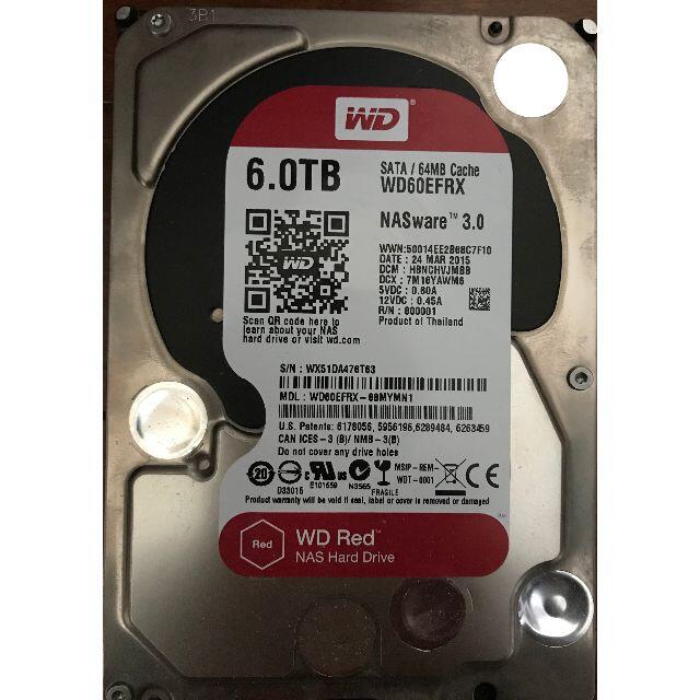 Western Digital HDD WD Red 6.0TB