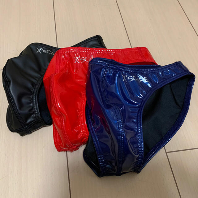 Xscape  競パン2枚セット（Red.Blue）　Lサイズ メンズの水着/浴衣(水着)の商品写真