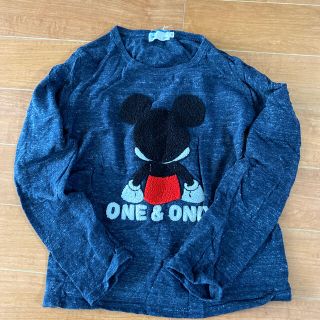 ディズニー(Disney)のri-na-mama様専用　140 ミッキー　ロンT(Tシャツ/カットソー)