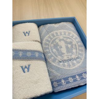 ウェッジウッド(WEDGWOOD)の【新品、未使用】Wedgwoodタオル3点セット(タオル/バス用品)