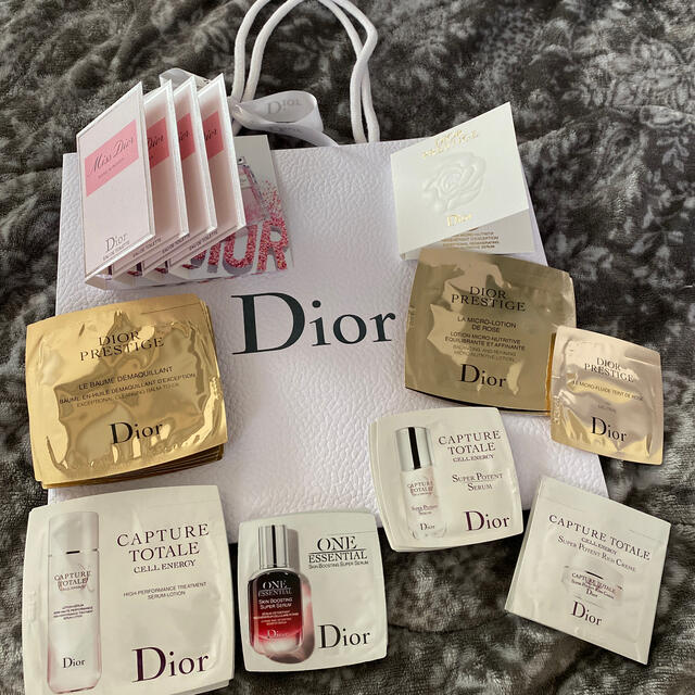 Dior36点セット◆ショッパーバッグ&香水&スキンケア各種