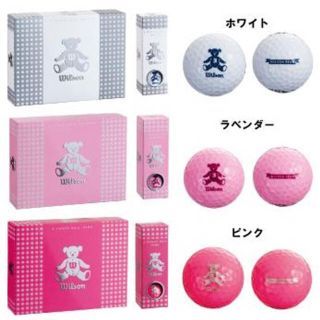 ウィルソン(wilson)の⛳️🧡🤎お値引き100円🤎❤️ゴルフボール　ラベンダー　2ダース(その他)