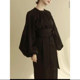 トゥデイフル(TODAYFUL)のlouren pintack sleeve dress ★早い者勝ちです★(ロングワンピース/マキシワンピース)